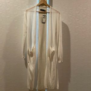 Polo Ralph Lauren long Linen cardigan size XS NWT